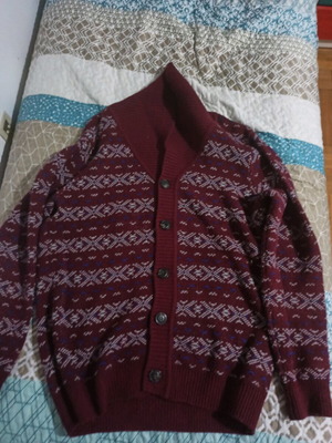 Men's knitted cardigan XL used
