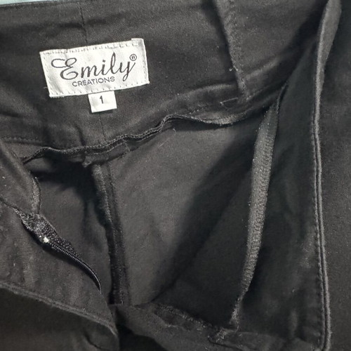 Emily Creations black women's pants used, size XS/S