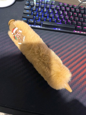 Christmas pen new, fluffy and large