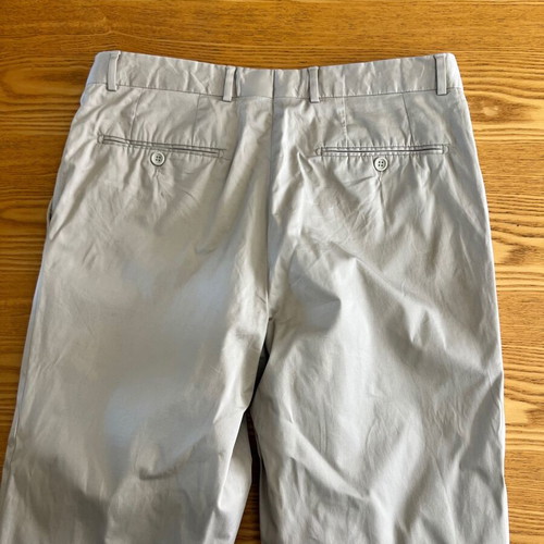 Glou fabric pants size S, like new, beige and gray