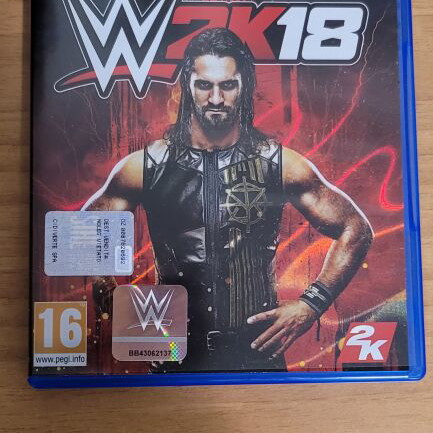 WWE 2K18 PS4 game, European version