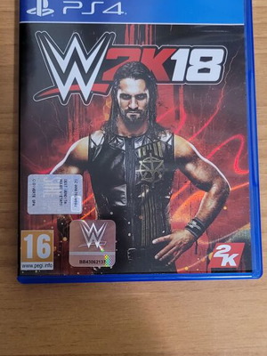 WWE 2K18 PS4 game, European version