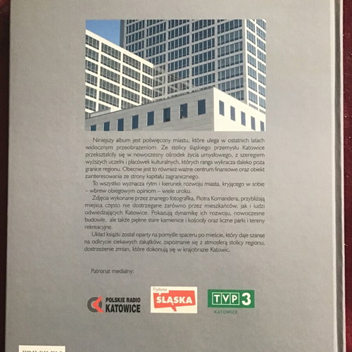 Katowice hardcover book like new, Polish