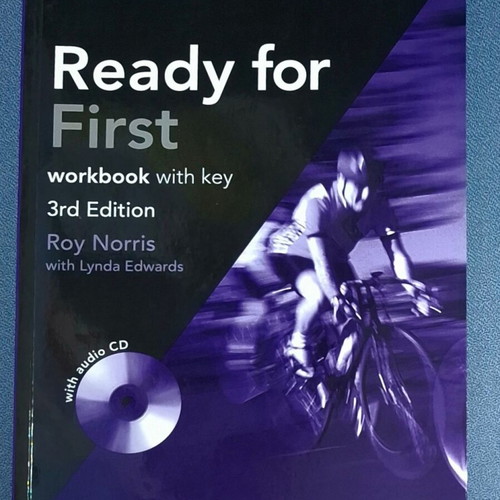 Ready for First Workbook 3rd Edition new with Audio CD and answer key