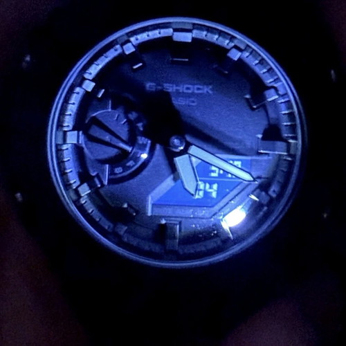 Casio G-Shock GA-2100 watch like new, black unisex