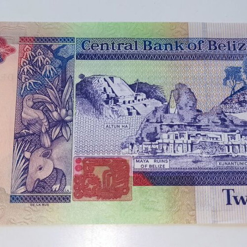Belize 2 Dollars 2017 new