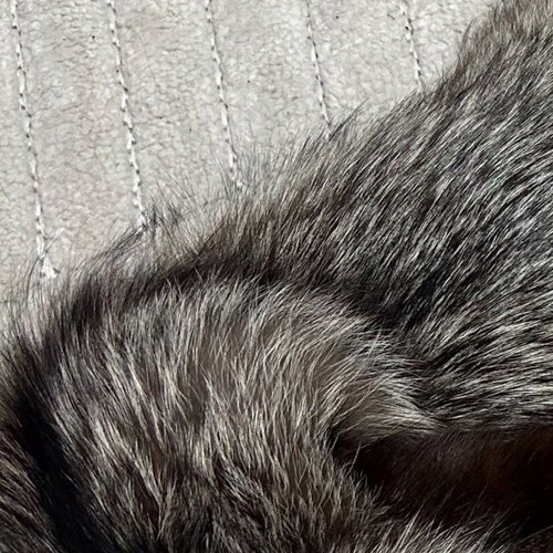 Authentic Vintage Fur / Silver Fox Leather brand new Ideal for home decoration
