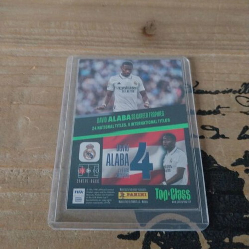 David Alaba Panini Top Class card like new
