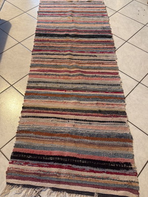 Rug used 70 cm by 2.50 m
