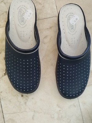 Anatomical women's slippers new, size 37, blue