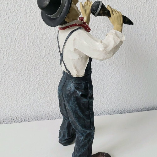 Stan Laurel Slim Figure vintage, used, 41 cm