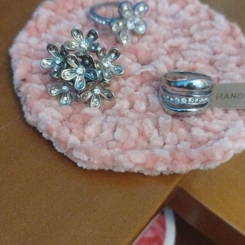 Set of 3 silver rings