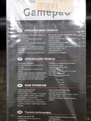 Trust gamepad new sealed