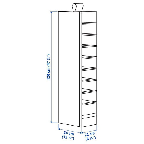 Ikea Scubb Hanging Organizer like new