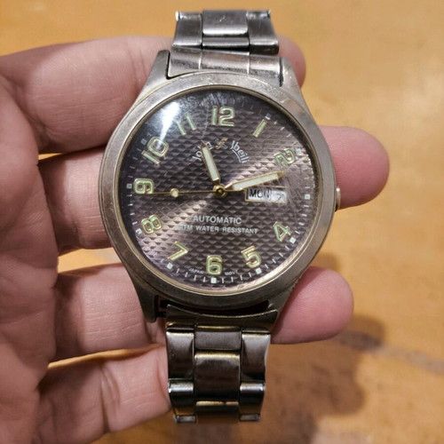 John Jbeili antique watch used, men's, silver
