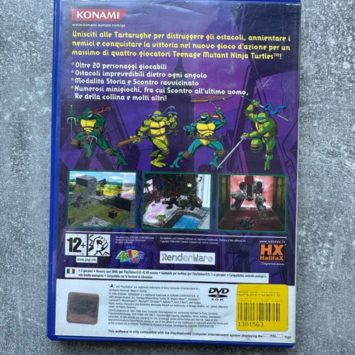 Teenage Mutant Ninja Turtles Mutant Melee PlayStation 2 used