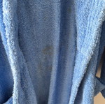 Blue bathrobe size medium like new