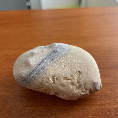 Sandstone natural sedimentary rock new with layers