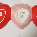 Hoff Interieur ceramic serving dish, strawberry design