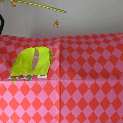 Flexa bed tent used for single children's beds