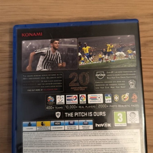 PES 2016 PS4 game like new