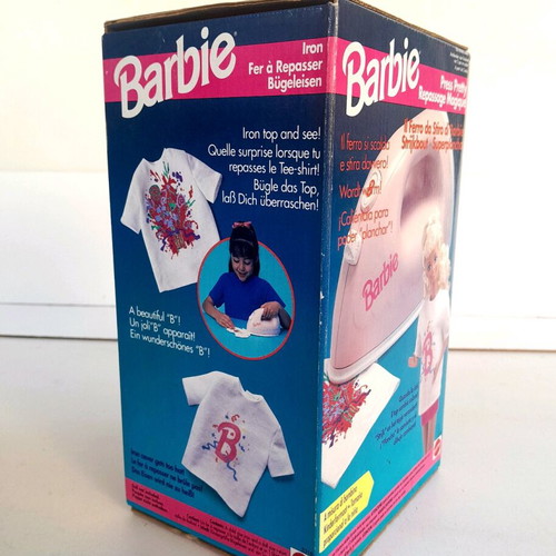 Barbie Press Pretty Iron 1992 Mattel new