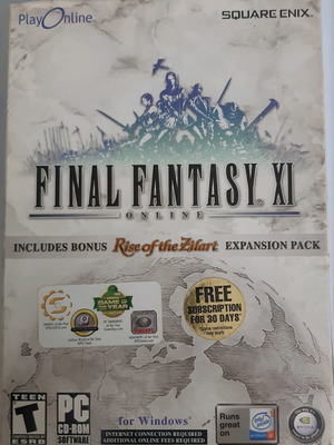Final Fantasy XI Online used for PC