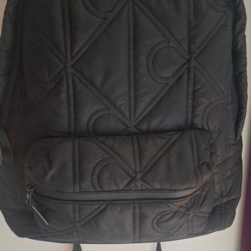 Calvin Klein Puffer Round Backpack like new, black