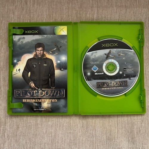 Pilot Down Xbox Original used, German complete