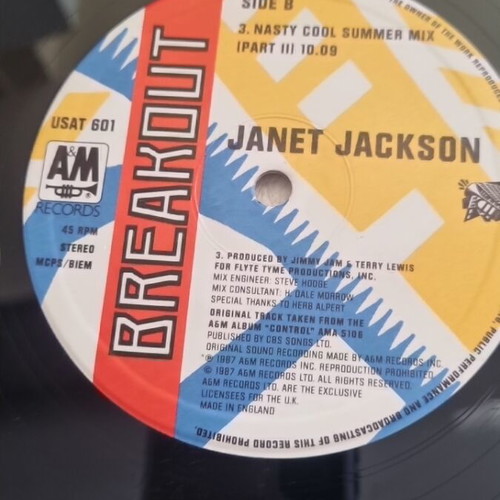 Janet Jackson vinyl used