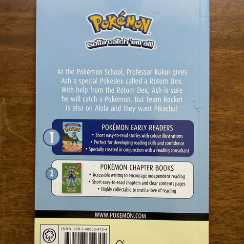 Pokemon Early Reader Team Rocket Trouble book like new, English