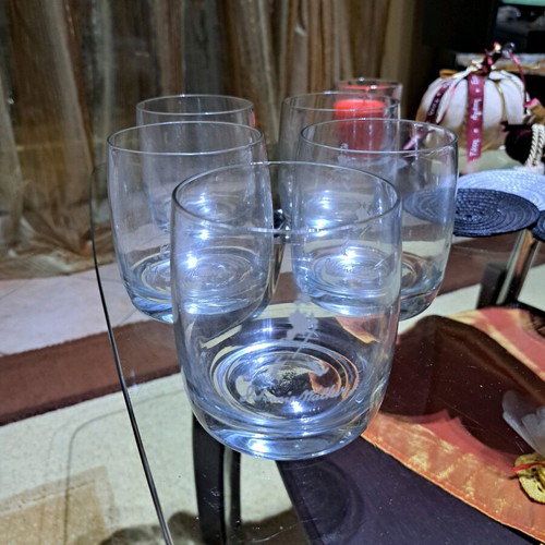 Jonnie Walker whiskey glasses set of 5 new, large