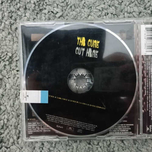 The Cure CD single used, rock