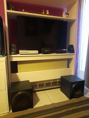 Logitech Z906 Surround μεταχειρισμένο, βλάβη στο subwoofer