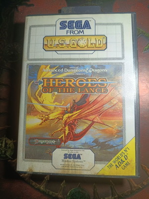 Heroes of the Lance παιχνίδι Sega Master System μεταχειρισμένο