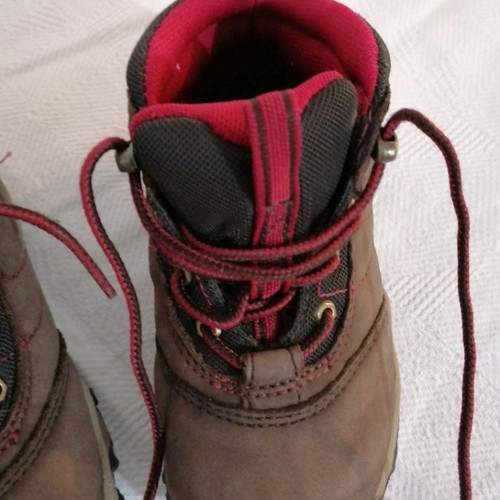 Timberland leather boots used, brown, size 27