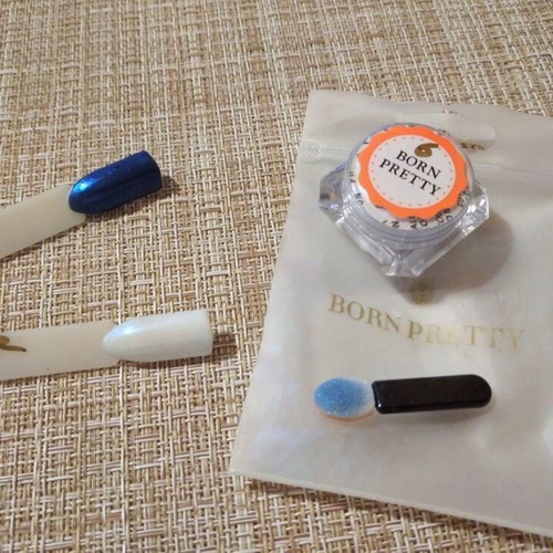 Born Pretty No - 6 Mirror Effect Nail Powder for Manicure and Pedicure
