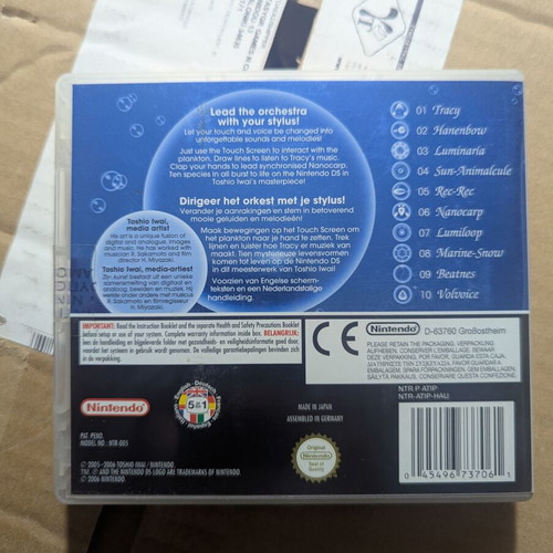 Nintendo DS Electroplankton brand new
