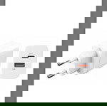  Ezra Φορτιστής Χωρίς Καλώδιο με Θύρα USB-A και Θύρα USB-C 20W