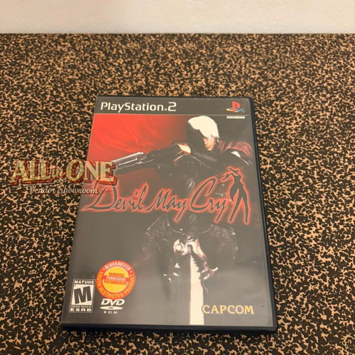 Devil May Cry PS2 game, USA/Canada edition