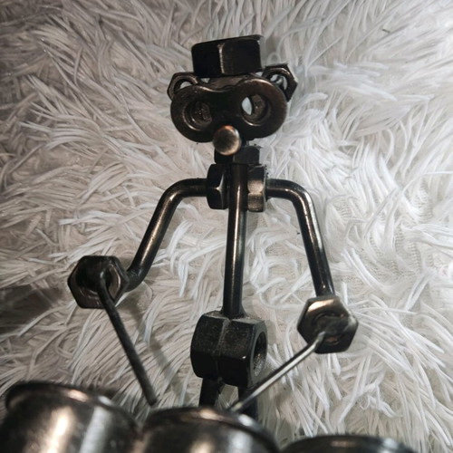 Drums metal decorative ornament like new