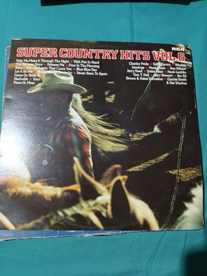 Super Country Hits Vol. 6 vinyl record
