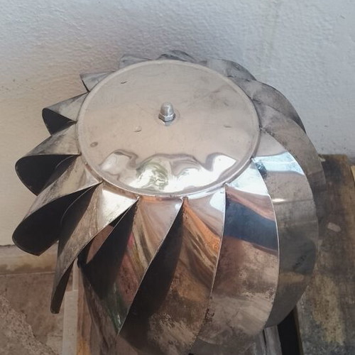 Stainless Steel Rotating Chimney Turbine Φ120 mm like new