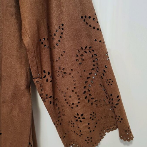 Bershka women's brown blouse xsmall like new