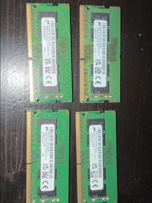 M Memory 8GB DDR4 3200MHz RAM Pack of 4 Like New