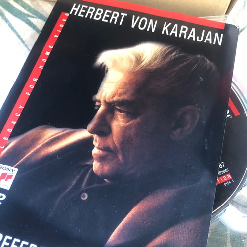 Herbert Von Karajan DVD set of six like new, classical
