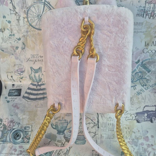 Na Na backpack with doll like new
