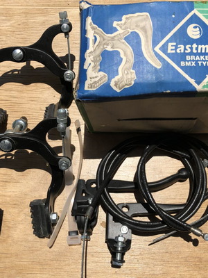 Eastman BMX Type Brake Set with Levers and Cables new
