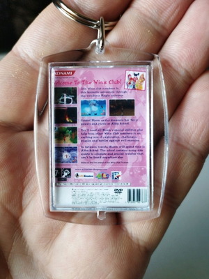 Winx Club PS2 keychain new, acrylic