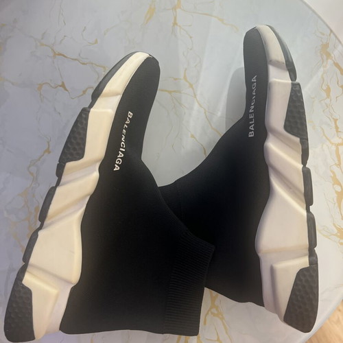 Balenciaga sneakers used, black, size 38